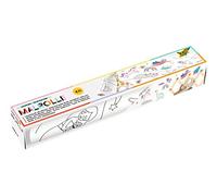 folia 83902 - Rouleau à Peindre avec Motifs Adventure, 1 Rouleau d'env. 30 cm x 4 m, adhésif et repositionnable, pour Un Plaisir de Peindre sans limites