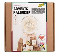 Folia – Kit pour calendrier de l'Avent macramé – 55 pièces – Multicolore – G