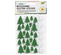 folia Autocollants en caoutchouc mousse 'hiver', assorti G
