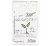 Folia Sachets en cellophane imprimé dentelle 145 x 235 mm Noir Lot de 10