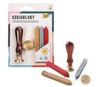 Folia Kit Sceau avec Manche en Bois et Cire cachée