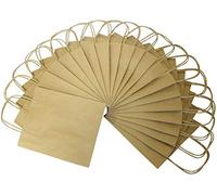 Folia Sacs en Papier Kraft Pour Noël - Lot de 20, Naturel
