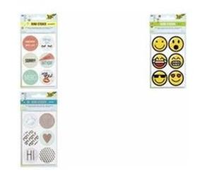 folia Sticker rond 'Emojis' G