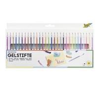 Stylo gel MEGA SELECTION, assorti, étui de 30