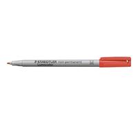 Staedtler Marqueur Lumocolor 315m – Non-permanent – Pointe M 1,0 mm – Rouge