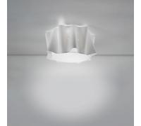 Folio Plafonnier moderne à 1 lumière en blanc Polilux D60 Italy