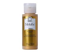 Folk Art Peinture Acrylique métallique, Couleurs Assorties (60 ML), 6102, Or Rose 2 Ounce Doré (Pure Gold)