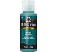 Folk Art Peinture Acrylique satinée Multi-Surfaces Bleu Sarcelle 59 ML
