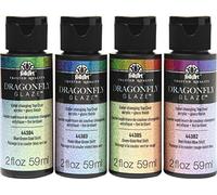 FolkArt Peinture, libellule verni 59 ml (lot de 4)