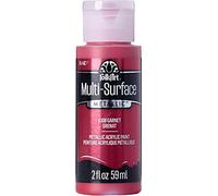 FolkArt Peinture métallique multi-surface, couleurs assorties (60 ml), Garnet métallique