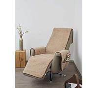 Folklore Plaid pour Fauteuil en Laine Vierge - Protège Les accoudoirs et Le Fauteuil sur Toute sa Longueur