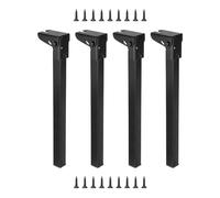Folpus 4 pieds de table pliables pour table, stables et portables pour banc, table portable, hauteur de 70 cm