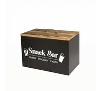 Folpus Boîte Rangement Cvercle | Style Snack Bar Vintage, Boîte Cvercle, Naturel, pr lon, Comptoir, Familles