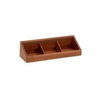 Folpus Boîte Rangement En Bois Compact | Polyvalent, Boîte Rangement pr Cartes Visite, Facile à , Organiteur Bureau Compartimen
