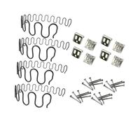 Folpus Lot de 4 ressorts de rechange pour rembourrage de canapé, fournitures de bricolage, coussins affaissés, kit de ressorts pour canapé, siège inclinable, Longueur 45cm
