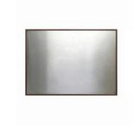 Folpus Panneau D'affichage en Acier Inoxydable | Mural, Tableau Magnétique, Robuste, Vitrine Cadre en Aluminium, pr Entrée, Chambre, Professionnels, 60x40cm, Cadre Couleur Bois