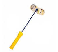 Folpus Rleau à Peindre les Tubes Ergonomique | Réutilible, Mini Rleau Peinture, Pinceau, pr Rénovation, Bricoleurs, 4-Roues