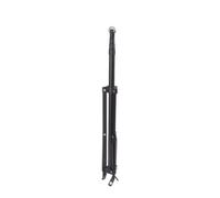 Folpus Support de Cheminée Extérieur Support Trépied Support Tuyau Support Poêle Libre et Réglable avec Alliage d'Aluminium et Fer Points d'ancrage Multiples