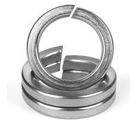 FOMGIIN Rondelles de Sécurité Fendues en Acier Inoxydable M4, 20 Pièces Rondelle Autobloquante Rondelles Ressort Inox 304, Rondelle de Blocage Frein Ressort Grower, pour Vis Ecrou Boulon