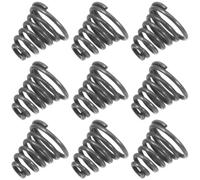 FOMIYES 10 Pièces Ressort de Remplacement en Fer pour Tronçonneuse, Forme Tour, Performance Stable et Installation Facile, pour Bûcheronnage et Abattage D'arbres