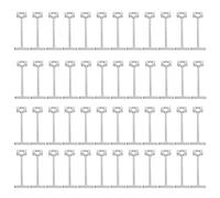 FOMIYES 100 Pièces Entretoise de Nivellement en Métal pour Carrelage Goupille 1,5mm, Clips de Nivellement pour Sols et Salons, Garantissant Planéité et Ajustement Précis