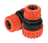 FOMIYES 2 Pièces Adaptateur Raccord Tuyaux Arrosage à Connecteur Réparateur Abs pour Extension Tuyaux Eau Jardin