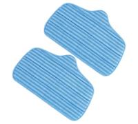 FOMIYES 2 Pièces Lingettes de Remplacement pour Balai Serpillère en Fibre Super Absorbante Nettoyage, Recharge Lavable Adaptée pour Balai Plat de Serpillière