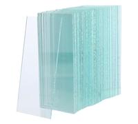 FOMIYES 40 Pièces Lentille de Soudage, Verre de Casque 2x4,25 Pouces | Clarté Élevée, Protection UV et Résistance à Chaleur, Installation Facile pour Masque Soudure et Cagoule