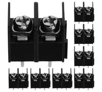 FOMIYES 50 Pièces Bornier à Vis Connecteur à 2 Broches pour Fil, Circuit