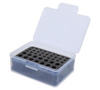 FOMIYES Boîte de Rangement pour Piles AA/AAA, conteneur de Batterie étanche à la poussière en PP, Multi-Compartiment, Transparente, pour Rangement Domestique et tiroirs