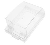FOMIYES Boîtier de Prise ABS Étanche Anti-éclaboussures pour Socket | Installation Facile, Protection Prise, Usage Commercial et Salon, Format Simple