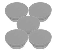FOMIYES Bouchons de Vidange de Climatiseur en Caoutchouc 5pcs, Bouchon de Trou de 20mm pour Sortie de Condensat, Insertion Rapide, Compatibles pour Ambiance Estivale en Bureaux et Maisons