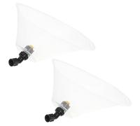 FOMIYES Buse de Pulvérisation Haute Pression avec Pare-Vent, Lot de 2