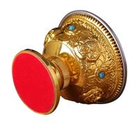 FOMIYES Coupe D'offrande sans Bavures Bouddhiste ou Alliage de Zinc Or Surface Lisse Offrir de L'eau Stocker des Aliments pour Lors de Rituels Religieux