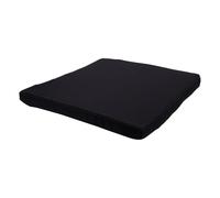 FOMIYES Coussin de Siège Chaise Détachable avec Fermeture Éclair Lisse Imperméable en Polyester Mousse Épaisse Noir Confortable pour Bureau et Maison
