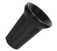 FOMIYES Crachoirs à Vin Noirs en PP, Seau à Glace Compact à Deux Anses | Seau A Vin, Dégustation Occidentale, Restaurant, Rond, Multi-fonction, Nettoyage Facile, Noir, Portable