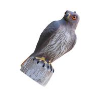 FOMIYES Effaroucheur Aigle à Queue Rousse 17X15X43Cm Décor Jardin et Ferme Oiseaux pour Extérieur