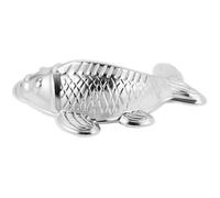 FOMIYES Moule entremet en alliage d'aluminium de forme poisson pour mouler un poisson avec nettoyage facile, adapté aux réunions familiales et fêtes