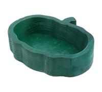 FOMIYES Plateau Bois Forme de Citrouille pour Fruits et Desserts Bol Décoratif pour Snacks Plateau Naturel et Élégant pour Servir Vaisselle Bois Festive pour Table Automne