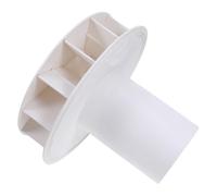 FOMIYES Raccord D'eau de Canalisation de Gouttière en Pvc Blanc, Système de Drainage Rapide et Construction Robuste pour Gouttières de Toit, Usage Commercial et Nettoyage