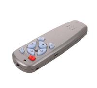 FOMIYES Télécommande pour Cheminée Électrique Noire avec Transmission Stable du Signal et Remplacement Pratique, Forme Incurvée, Adaptée aux Personnes Âgées et Garçon et Filles en Hiver