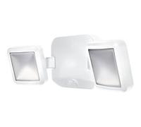 fonctionnant sur batterie: pour mur - Battery LED Spotlight Double / 10 W - 6 V - blanc froid - 4000 K - Matériau: Acrylnitril-Butadien-Styrol-Copolymer (ABS) - IP54} Blanc G