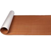 Fond de bateau en mousse EVA, décor marin durable, facile à nettoyer, 240 x 120 cm, marron