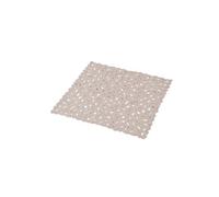 PARIS PRIX Galets Vitamine II - Taupe - 52x52 cm