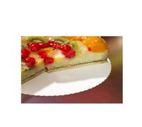 Fond de tarte 'pure', rond, 300 mm, blanc, par 100