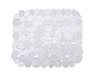 Fond D'évier Stone, Tapis D'évier De Protection Contre Les Rayures, Protection Vaisselle, Découpable, Plastique, 31 X 26 Cm, Transparent - Wenko