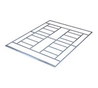 Fondation pour abri de jardin ""Dallas"" et ""Vegas"" - 15 M²