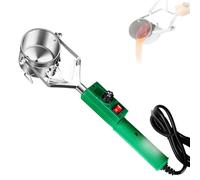 Fondoir Électrique 500 W Pour Plomb, Température Réglable De 150 À 450 °c, Capacité De 1500 G, En Acier Inoxydable Avec Poignée, Idéal Pour La Fabrication De Moules À Plombs De Pêche