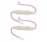 FONDOTIN 2 pièces Fusible Haute Pression pour Micro-ondes Porte-fusible Robuste Accessoire de Remplacement pour Four Micro-ondes Protection Haute Tension