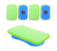 FONDOTIN 5 Pièces Effaceur Facile à Utiliser et Mousse Lavable pour Tableau Blanc et Démontable pour Bureau Salle de Classe